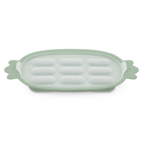Haakaa Freezer Feeder Nibble Tray Pea Green