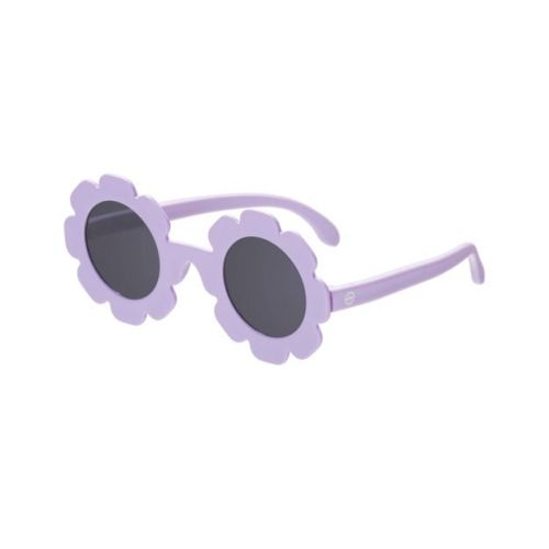 Little Suns by Babiators Classics Navigator UV Sunglasses - Iris Flower: Rubber Frame, Flower Shape, One Size Fits Most