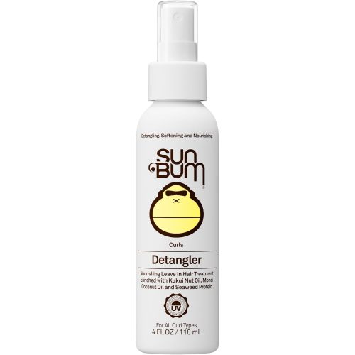 Sun Bum Curls and Waves Detangler - Prevents Dullness and Frizz - Vegan and Cruelty Free - 4 oz