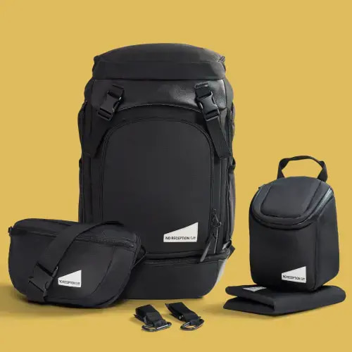 The Getaway Bag by No Reception Club | Best Travel Diaper Bag