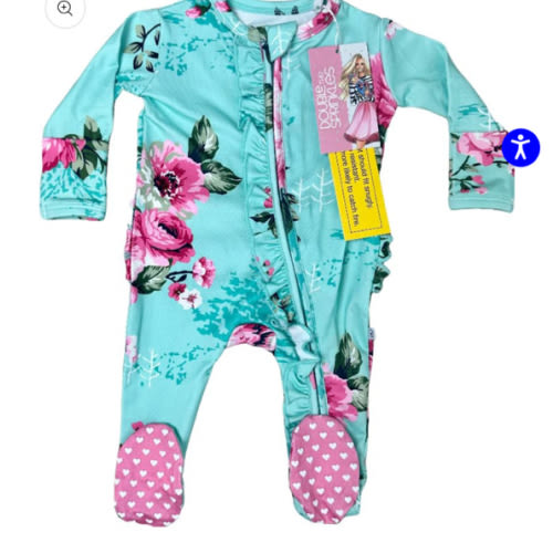 Valentina Baby Ruffle Pajama – Double the Sprinkles