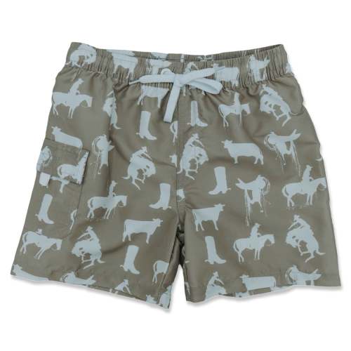 Rustic Roots Swim Trunks (Infant-Adult) – Cowkid Clothing Company