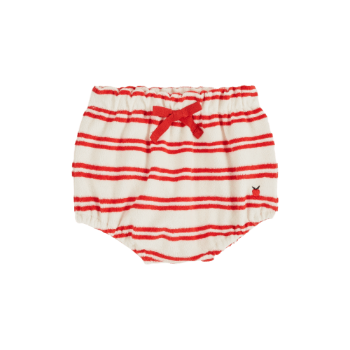 Bloomer éponge rayures rouge