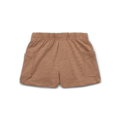 Garanimals Baby Boys Slub Jersey Shorts with Patch Pockets, Sizes 0-24M