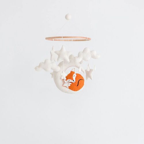 Nivas Collection Felted Fox Mobile