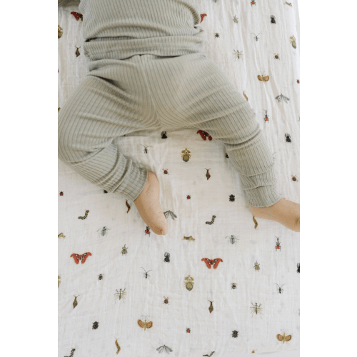 Cutie Crawlies Crib Sheet