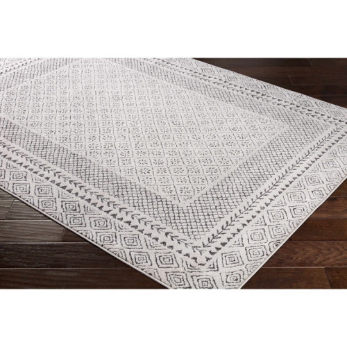 Calvo Light Beige/Charcoal Area Rug