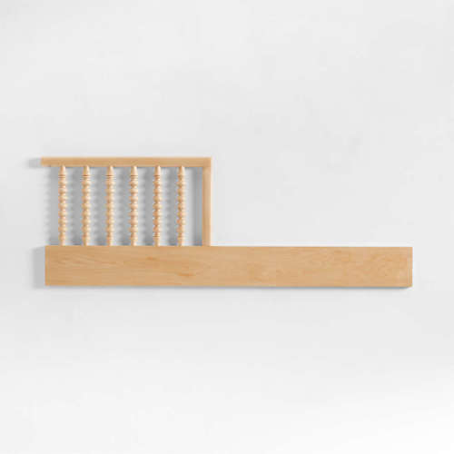 Jenny Lind Maple Wood Spindle Toddler Bed Rail