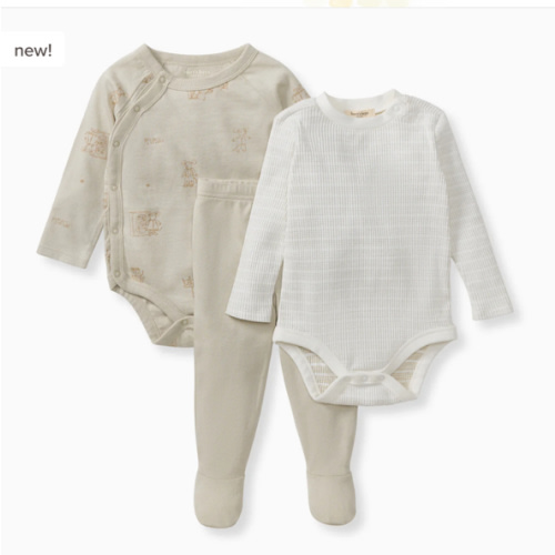 Mouse House 3 Piece Bodysuit & Pant Set – Burt's Bees Baby