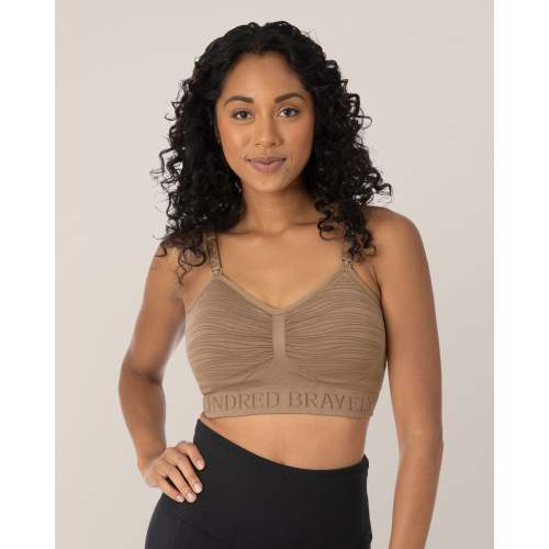 Sublime® Hands-Free Pumping & Nursing Bra | Latte – Kindred Bravely