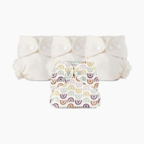 Esembly Blowout Proof Cloth Diaper Bundle - Rainbow, Size 1 (7-17lbs)