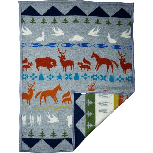 Pendleton Unisex Jacquard Muchacho Shared Paths Blanket, One Size