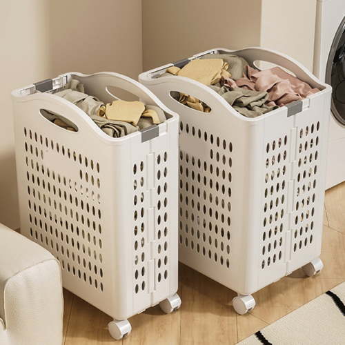 Laundry Basket, Laundry Hamper, Collapsible Laundry Baskets, Laundry Bags, Rollable Laundry Hamper, Multi-Purpose Collapsible Hamper for Clothes, Toys & Storage