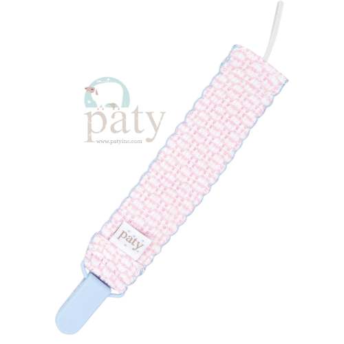 Paty Knit Pacifier Clip #289