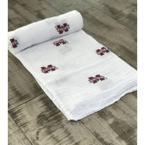 Mississippi State Swaddle Blanket