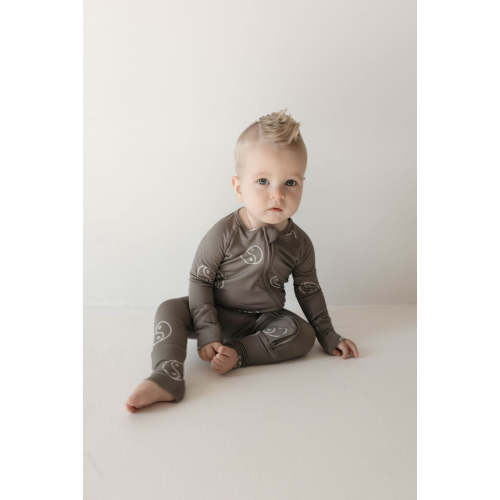 Bamboo Zip Pajamas | Sage Yin Yang