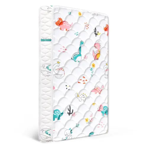 Premium 5" Crib Mattress and Toddler Mattress, Dual-Sided and Firm, Hypoallergenic Crib Mattress, Fits Standard Crib and Toddler Bed