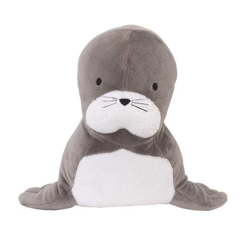 NoJo Seas The Day Grey & White Super Soft Sea Lion Plush Stuffed Animal, Grey, White