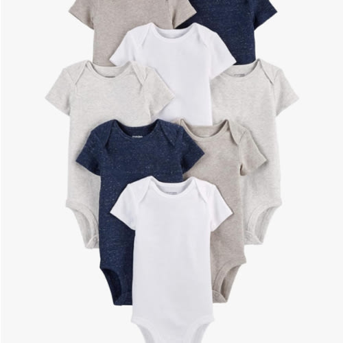 Simple Joys by Carter's Baby 8-Pack Short-Sleeve Bodysuit