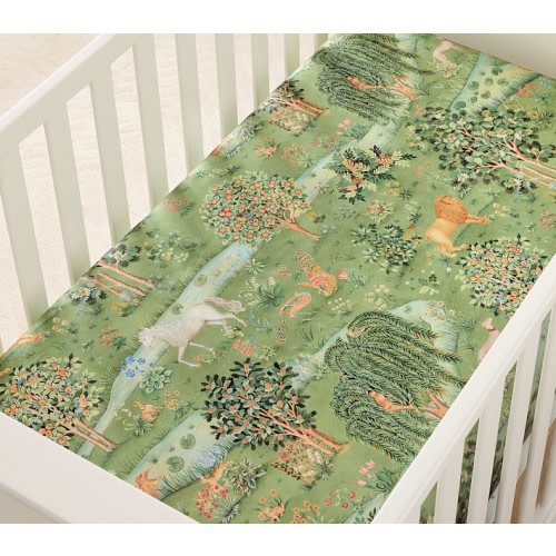 Morris & Co. Owl & Willow Organic Crib Fitted Sheet