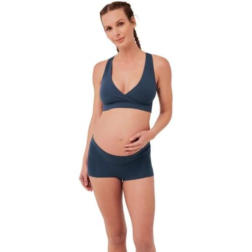 Pact Organic Cotton Maternity Nursing Bralette for Breastfeeding - Stretchy, Wireless