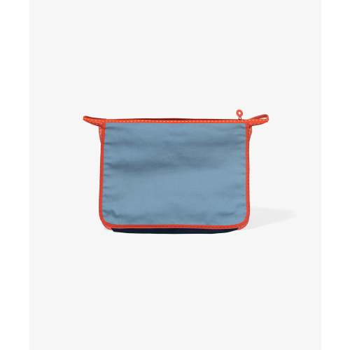 Large Zip Bag, Cool Color Block