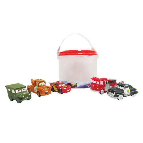 Disney Store Unisex-Children Bath Set (Pixar Cars) - Kids Bath Accessories with Beloved Disney Characters - Colorful and Fun Bath Time Essentials for Kids - Suitable for All Ages