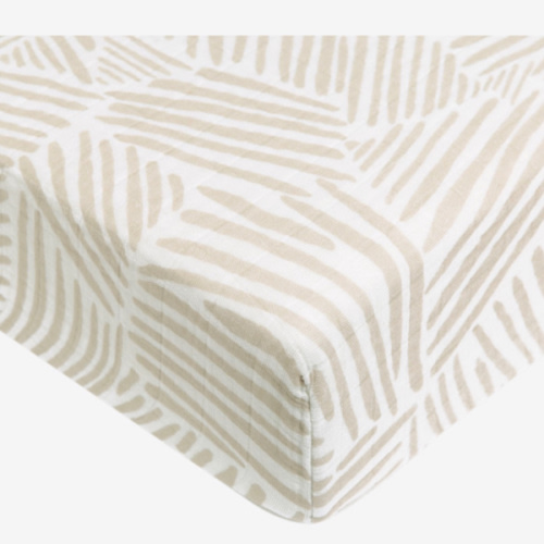 Babyletto Crib Sheet in GOTS Certified Organic Muslin Cotton