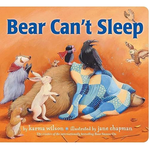 Bear Can't Sleep Board Book