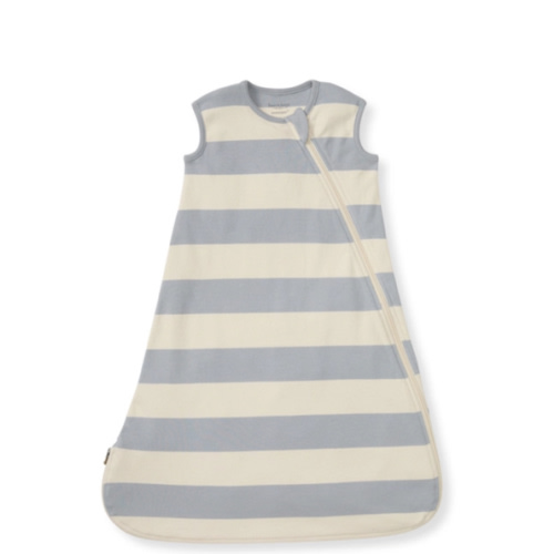 Rugby Stripe Organic Lightweight Beekeeper™ Wearable Baby Blanket Quarry