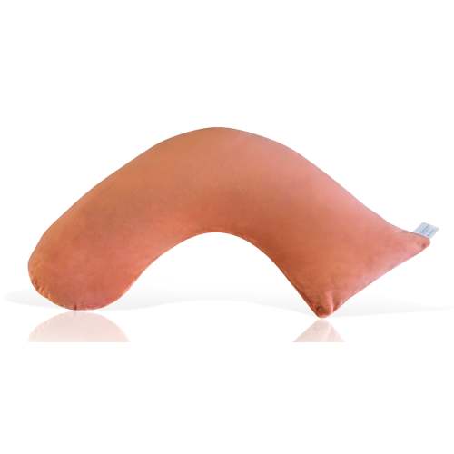 Luna Lullaby® V-Shaped Nursing Pillow – Terracotta - Luna Lullaby