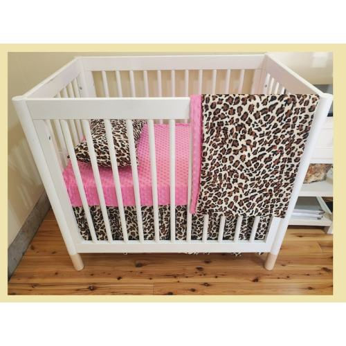 Leopard Print Crib Bedding Set Safrai Crib Bedding Leopard Tan - Etsy