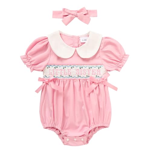GRNSHTS Baby Girl Romper Newborn Clothes Bodysuit Jumpsuit Baby Girl Clothes Outfit 0-18M