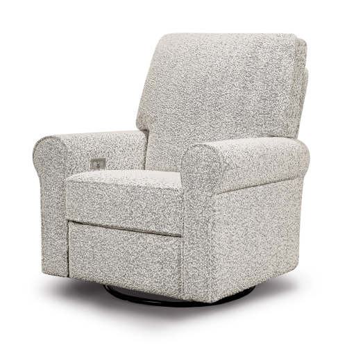 Namesake Monroe Pillowback Power Recliner - Performance Grey Eco-Twill – Destination Baby & Kids