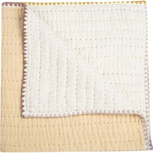 Quilted Cotton Baby Blanket