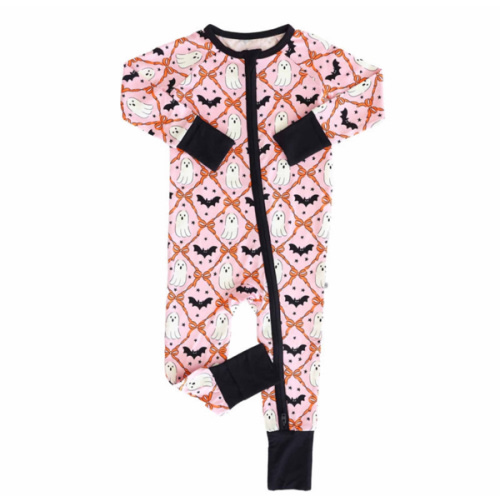 Halloween Convertible Zip Rompers