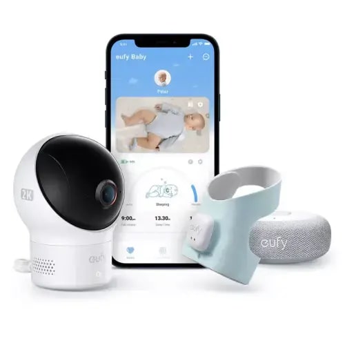 eufy Baby Smart Sock Baby Monitor with 2K camera