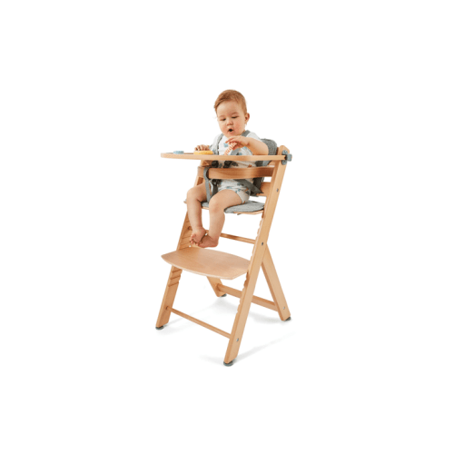 2-in-1 Wooden Highchair