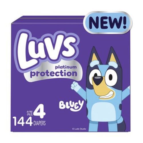 Luvs Pro Level Leak Protection Diapers Giant Pack - Size 4 - 104ct