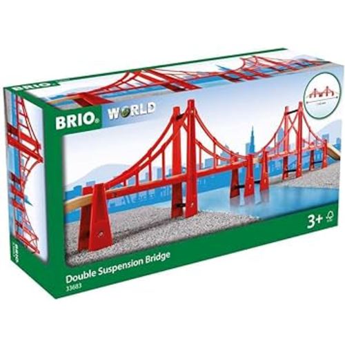 BRIO World - 33683 Double Suspension Bridge