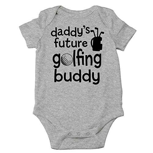 CBTwear Daddy’s Future Golfing Buddy Baby Bodysuit Adorable Boy Romper Clothing Cute Newborn Clothes