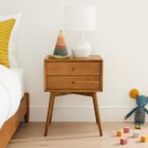 Mid-Century Kids Nightstand (18")