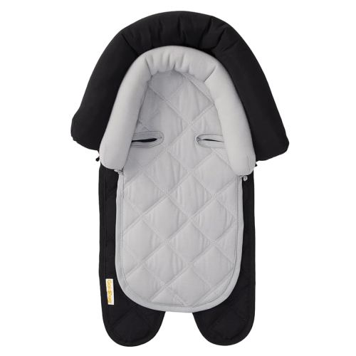 GoldBug Baby & Toddler 2-in-1 Duo Head Support for Car Seats - Black