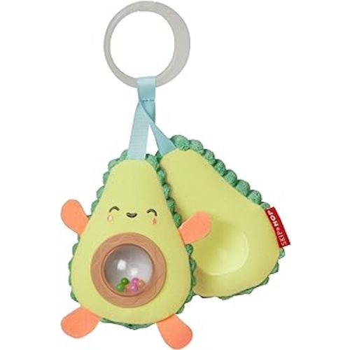 Skip Hop Farmstand Avocado Baby Stroller Toy