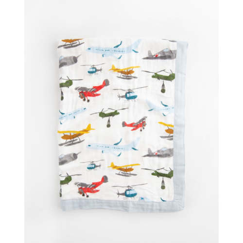Deluxe Muslin Baby Quilt - Air Show
– Little Unicorn USA