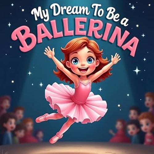 My dream to be a Ballerina : My Journey to Becoming a Ballerina and Performing on Stage, Kids Bedtime Story Books for girls ages 2-8
