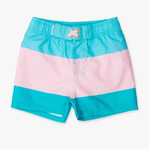 Neon Pool Party Swim Trunks - 0-3m