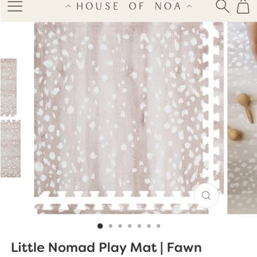 Little Nomad Play Mat Fawn – House of Noa