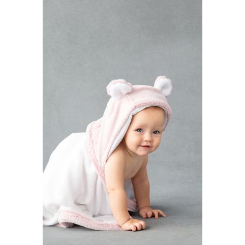Luxe Faux Fur Hooded Towel