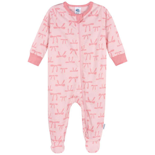 Baby Girls Pink Bows Sleep 'N Play – Gerber Childrenswear